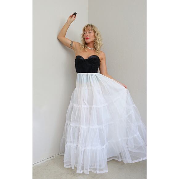 1980's Vintage Fancy Frocks Crinoline Petticoat Skirt Women's One Size Fits All - Picture 9 of 9